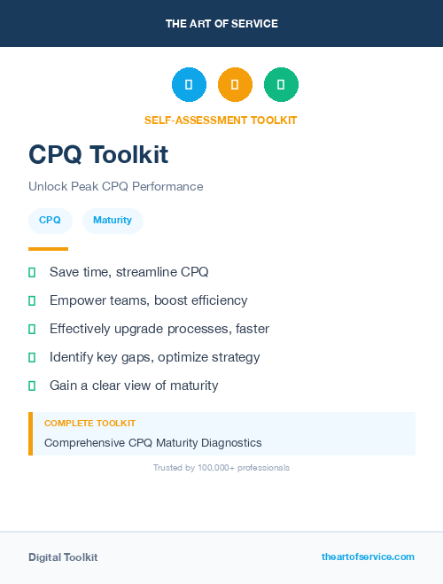CPQ Toolkit