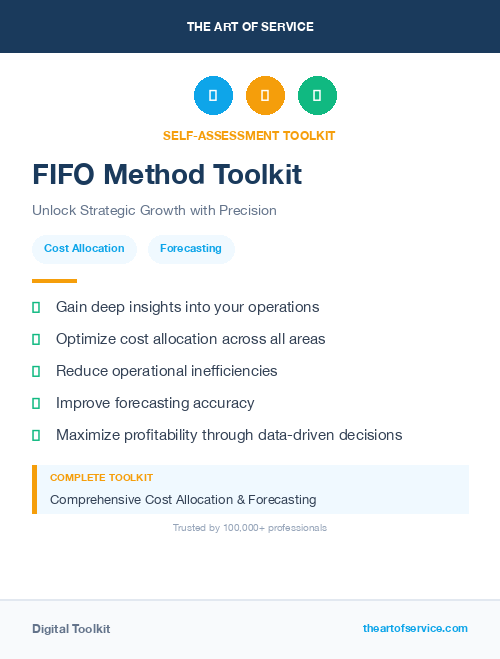 FIFO Method Toolkit