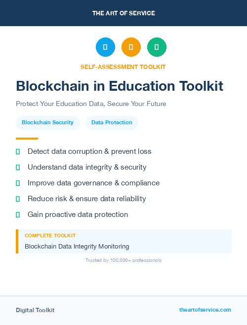Blockchain in Education Toolkit