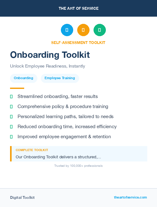 Onboarding Toolkit