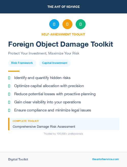Foreign Object Damage Toolkit
