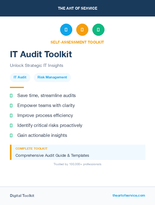 IT Audit Toolkit