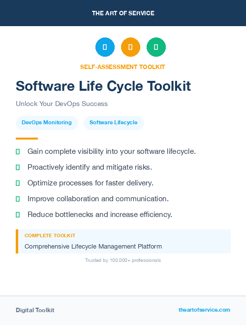 Software Life Cycle Toolkit