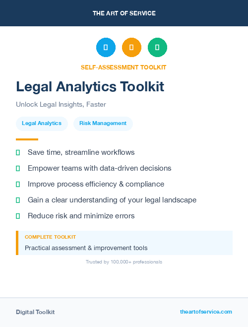 Legal Analytics Toolkit