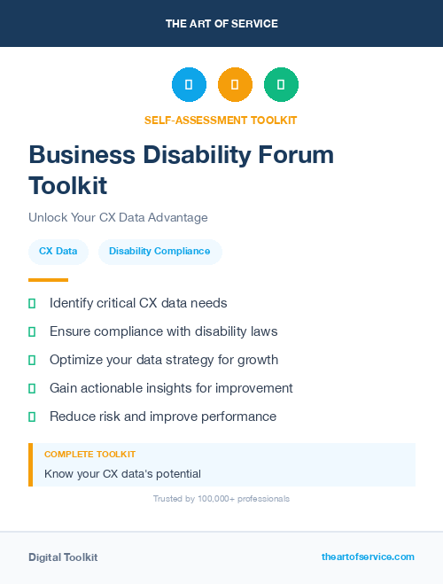 Business Disability Forum Toolkit