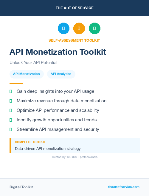 API Monetization Toolkit