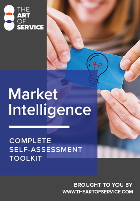 Market intelligence Toolkit