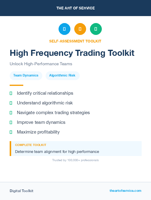 High Frequency Trading Toolkit