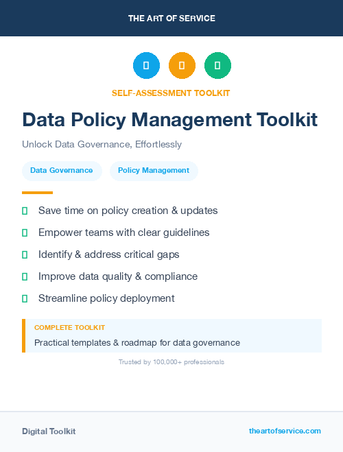 Data Policy Management Toolkit