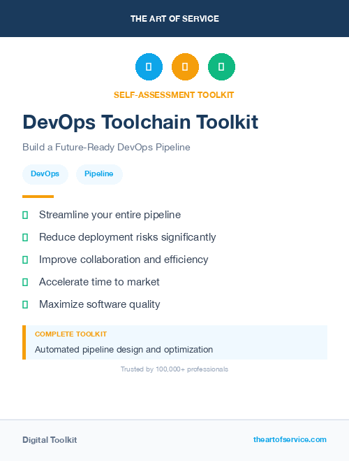 DevOps Toolchain Toolkit