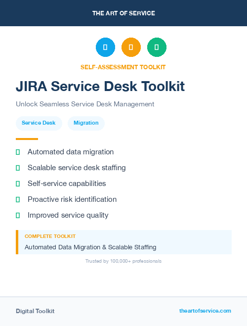 JIRA Service Desk Toolkit