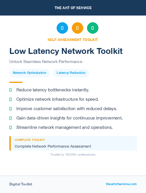 Low Latency Network Toolkit