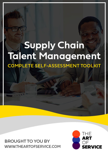 Supply Chain Talent Management Toolkit