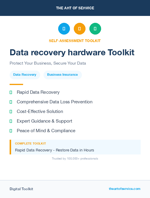 Data recovery hardware Toolkit