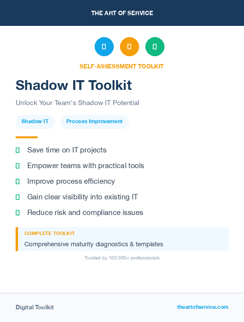 Shadow IT Toolkit