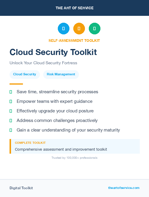 Cloud Security Toolkit