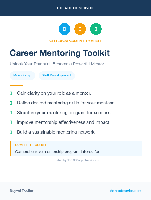 Career Mentoring Toolkit