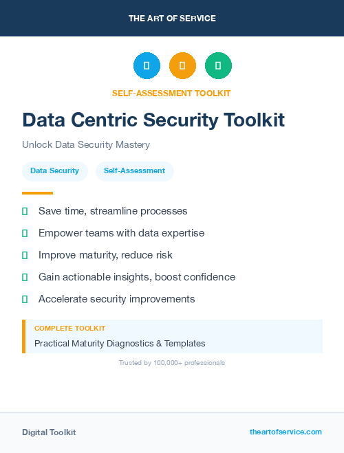 Data Centric Security Toolkit
