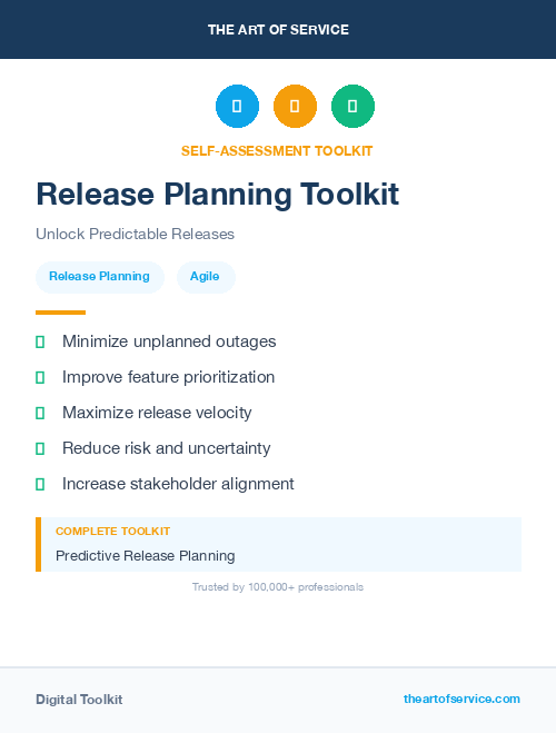 Release Planning Toolkit