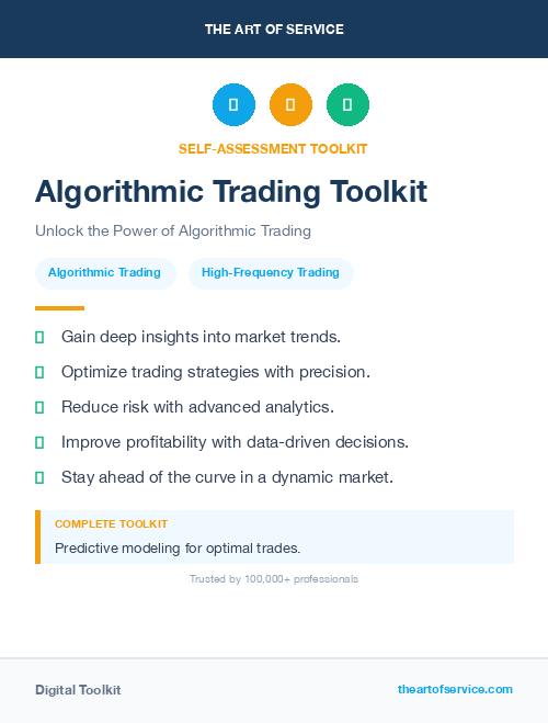 Algorithmic Trading Toolkit