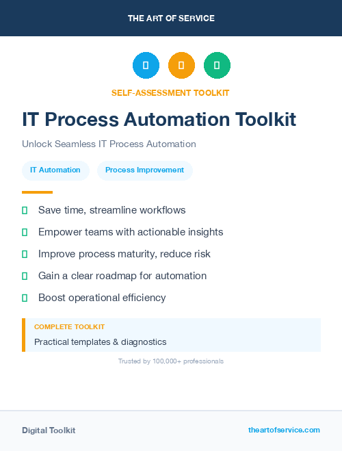 IT Process Automation Toolkit