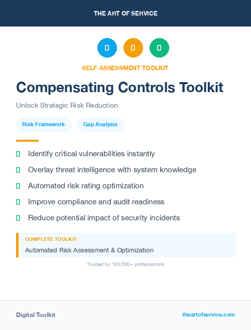Compensating Controls Toolkit