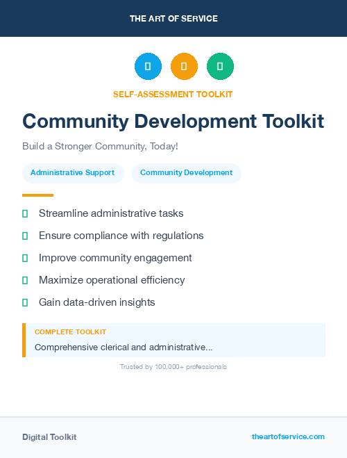 Community Development Toolkit