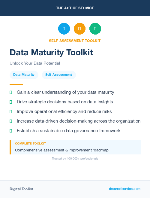 Data Maturity Toolkit