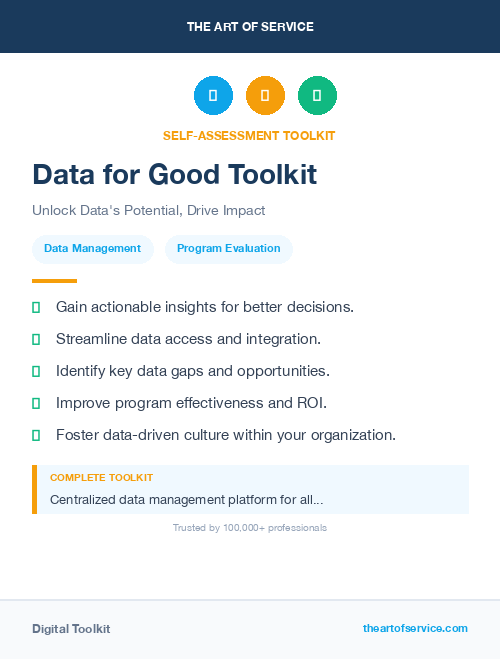 Data for Good Toolkit