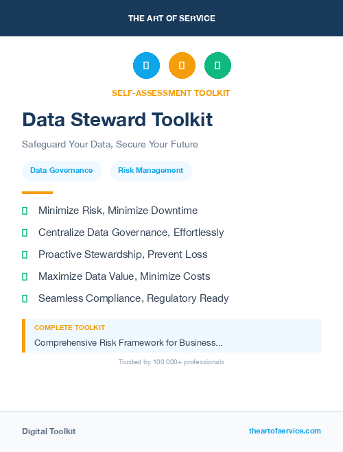 Data Steward Toolkit