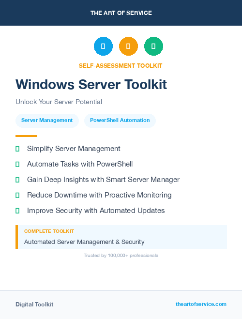 Windows Server Toolkit