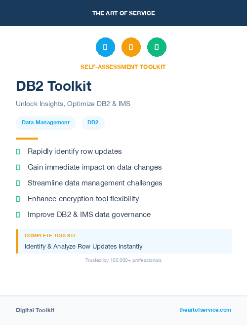 DB2 Toolkit