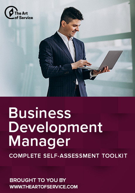 Business Development Manager Toolkit