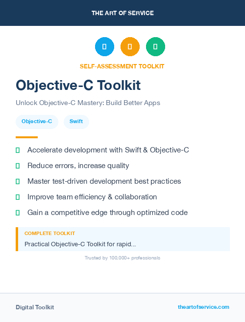 Objective-C Toolkit