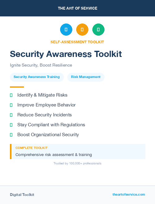 Security Awareness Toolkit
