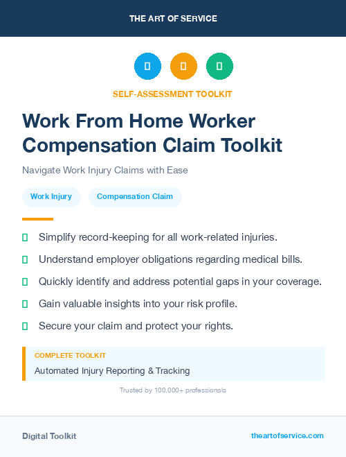 Work From Home Worker Compensation Claim Toolkit