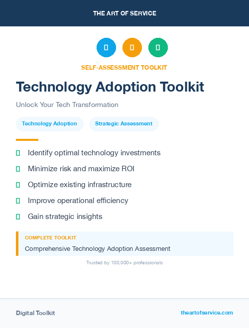 Technology Adoption Toolkit