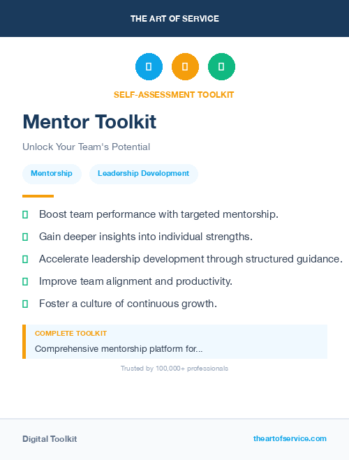Mentor Toolkit