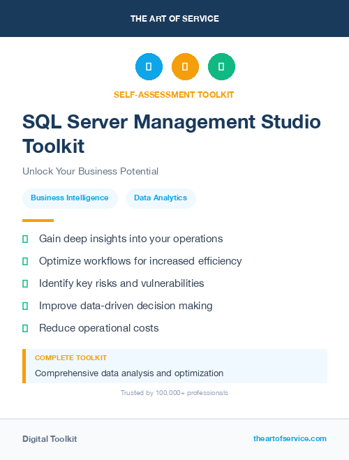 SQL Server Management Studio Toolkit