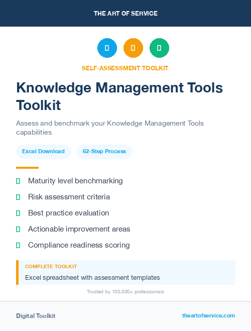 Knowledge Management Tools Toolkit