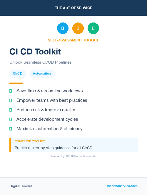 CI CD Toolkit