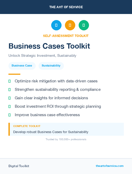 Business Cases Toolkit