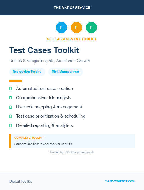 Test Cases Toolkit