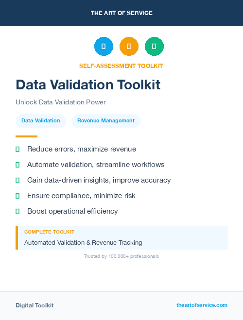 Data Validation Toolkit