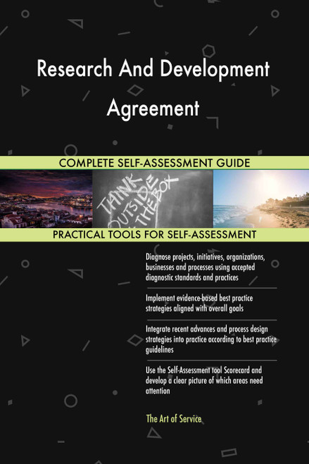 Research And Development Agreement Toolkit