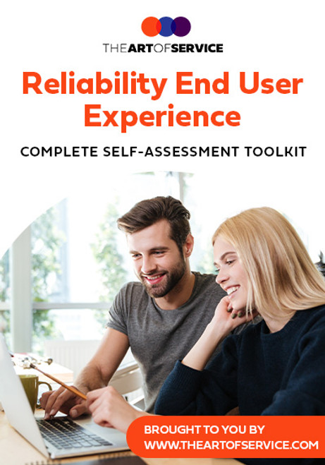 Reliability End User Experience Toolkit