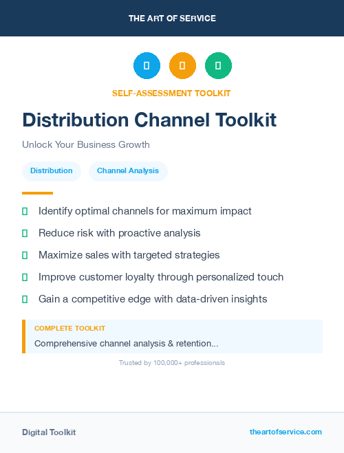 Distribution Channel Toolkit