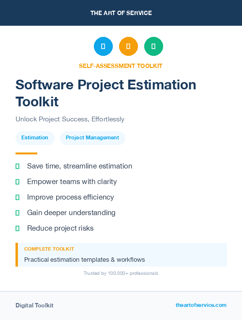 Software Project Estimation Toolkit