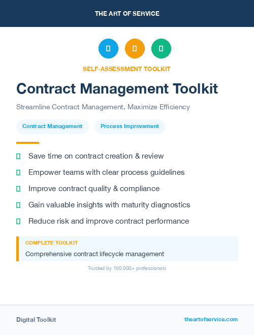 Contract Management Toolkit