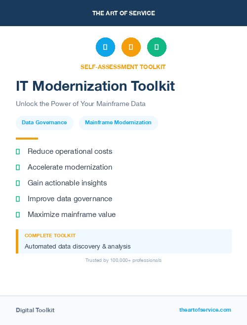 IT Modernization Toolkit